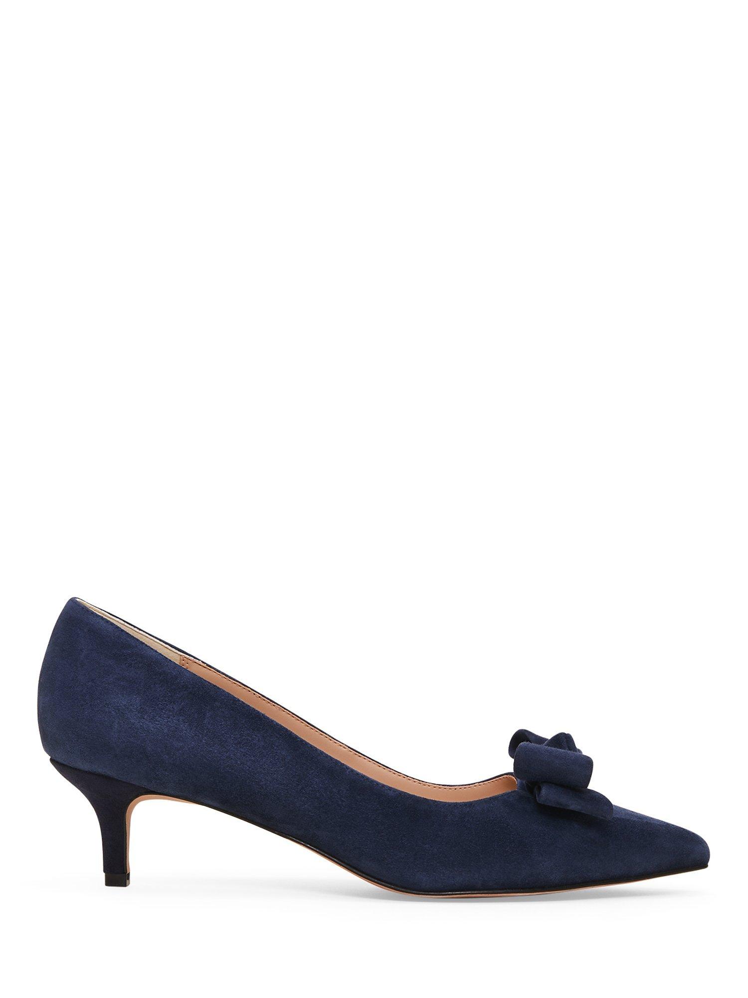 Navy kitten heel shoes uk best sale