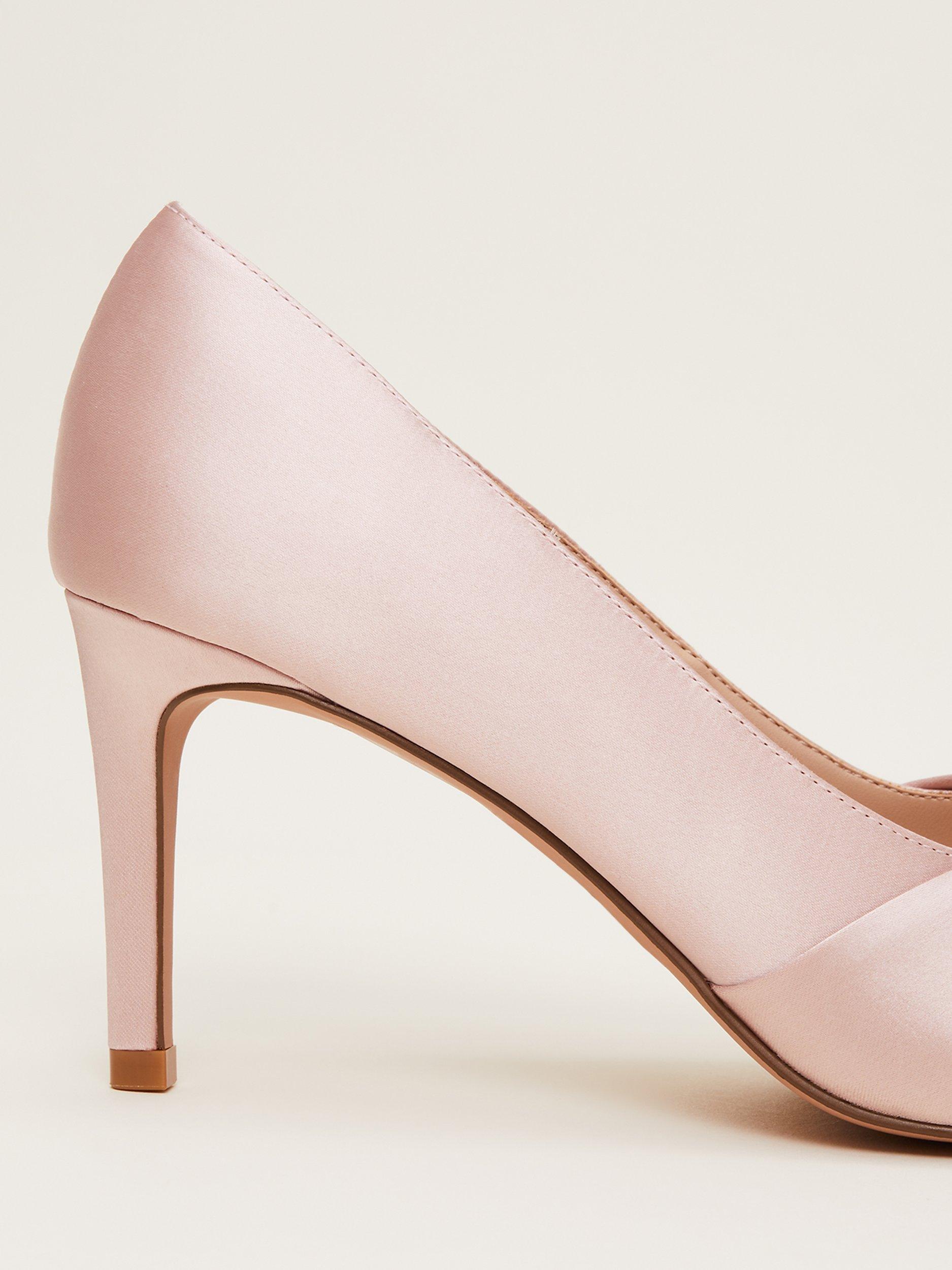 Dusky pink court shoes best sale