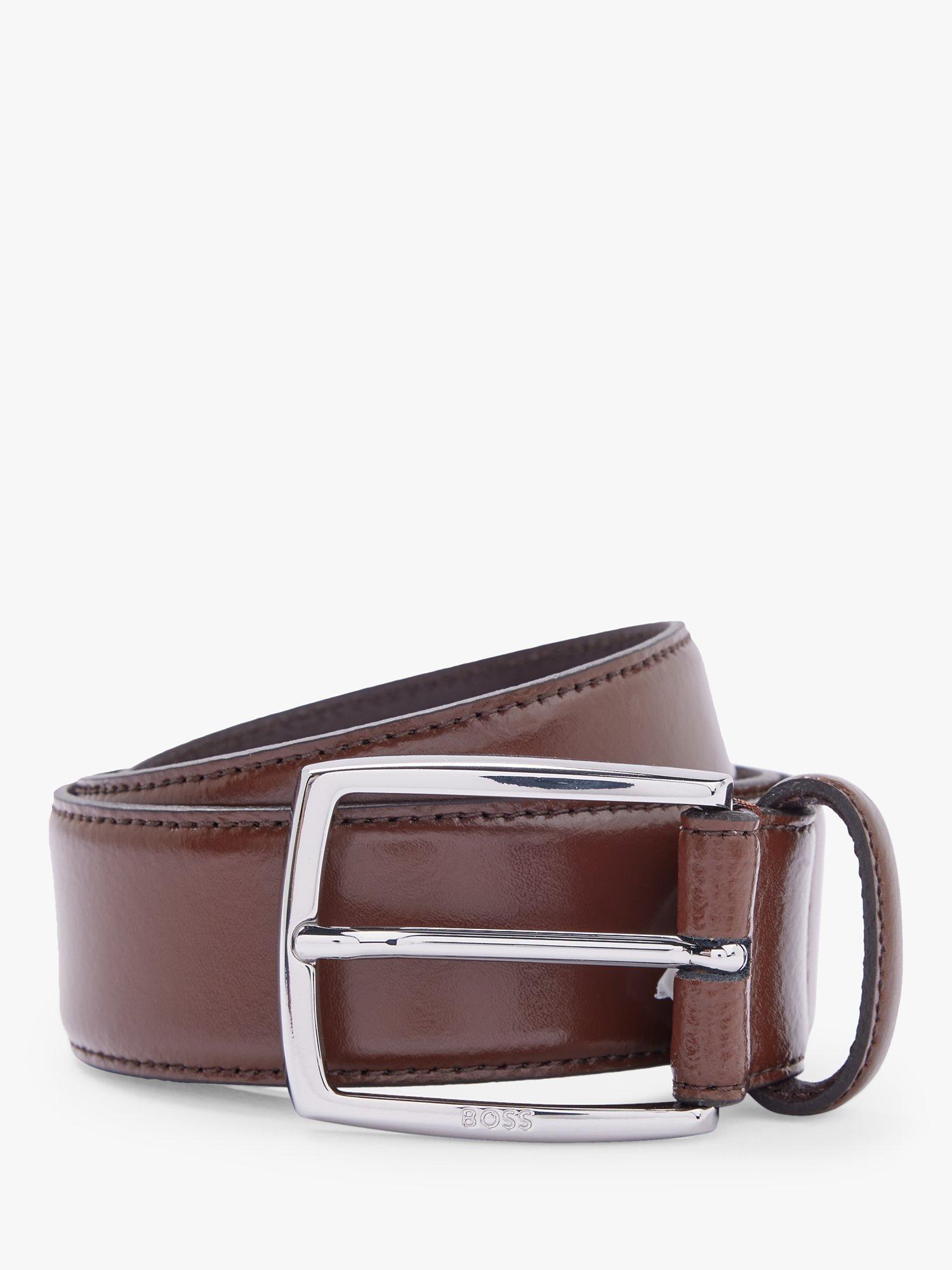 BOSS Celie Leather Belt, Black