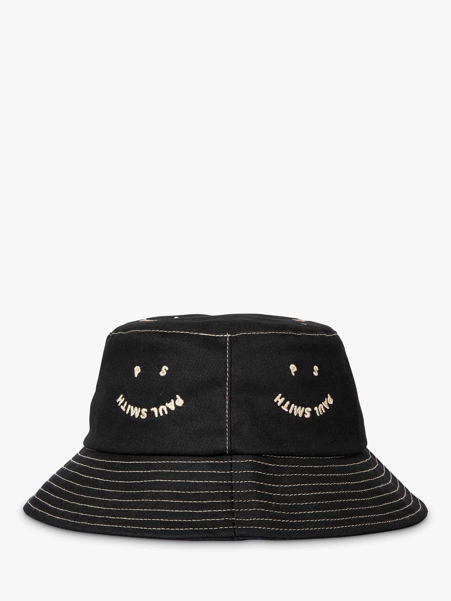 Paul Smith Happy Bucket Hat, Black