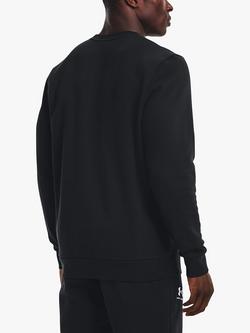 Under Armour Essential Fleece Crew Sweatshirt - view 2, Black