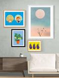 EAST END PRINTS Sifa Mustafa 'When Life Gives You Lemons' Framed Print