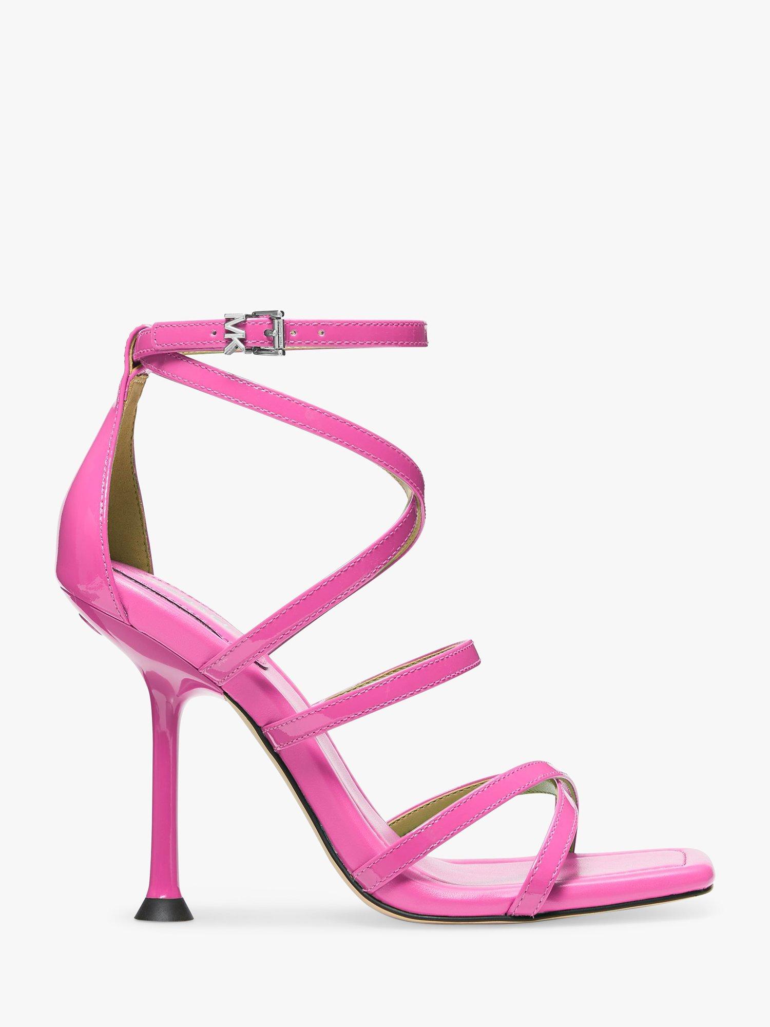MICHAEL Michael Kors Imani Strappy Heeled Sandals, Cerise