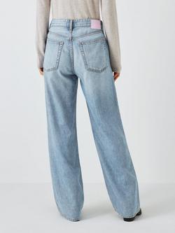 rag & bone Logan Mid Rise Wide Leg Jeans - view 2, Audrey