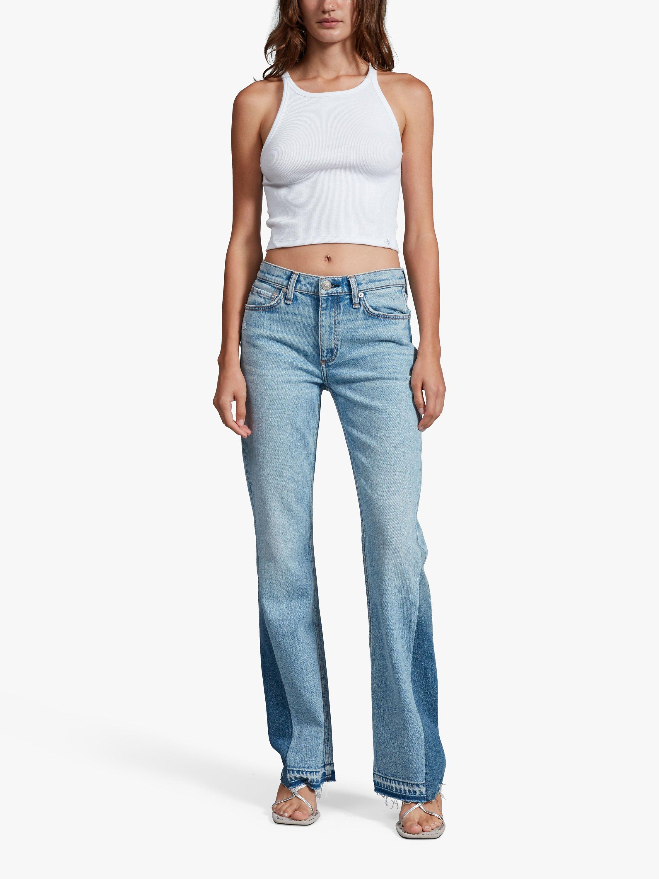 rag & bone Peyton Mid Rise Bootcut Jeans, Lou