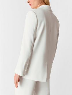 Whistles Andie Wedding Blazer, Ivory/Multi - view 2, Ivory/Multi
