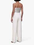 Whistles Annie Wedding Trousers, Ivory