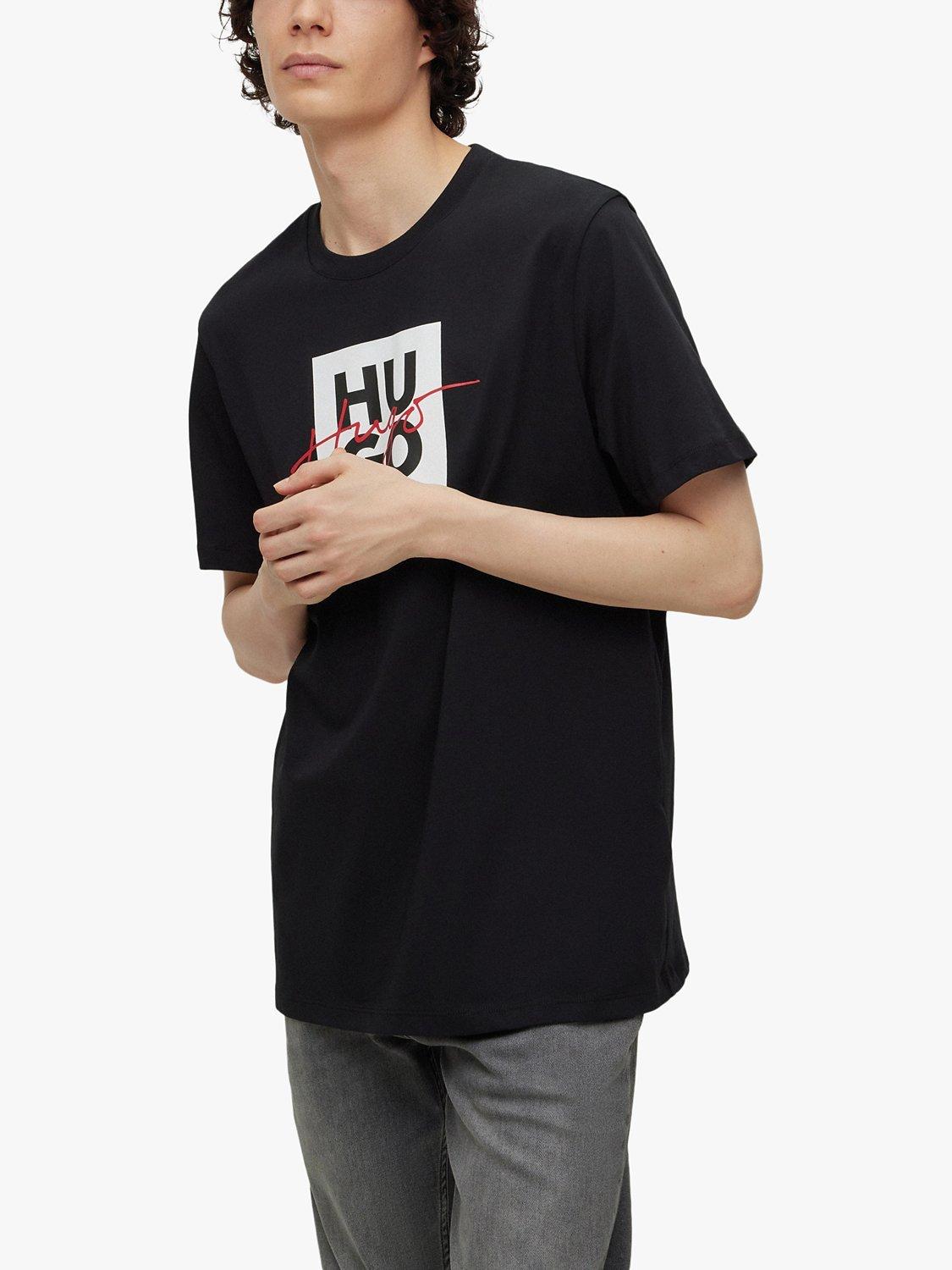 HUGO Dalpaca Logo T-Shirt, Black