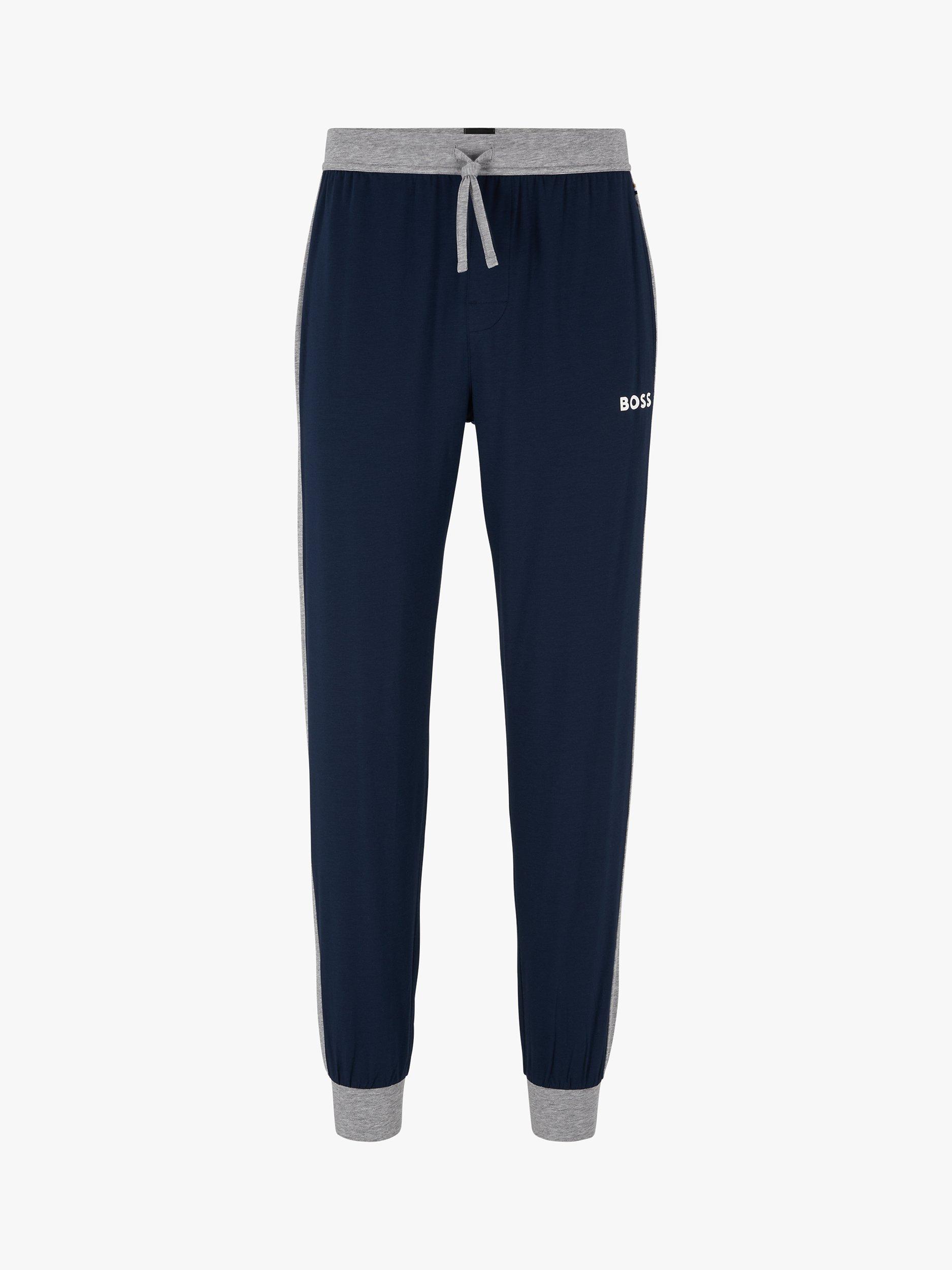 Product image 4 of 5, which shows BOSS Balance Tapered Joggers, Dark Blue/Grey, S