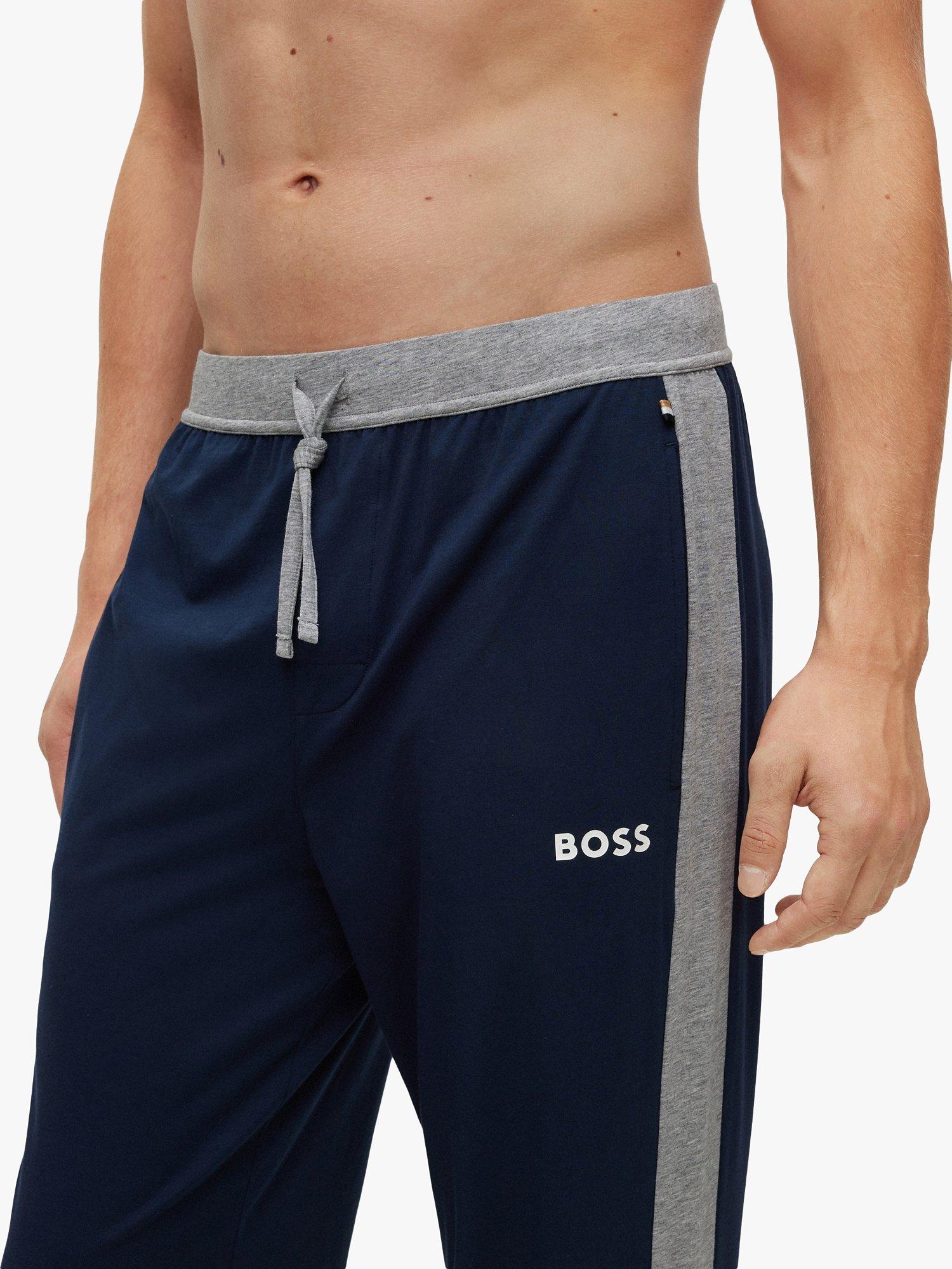 Product image 5 of 5, which shows BOSS Balance Tapered Joggers, Dark Blue/Grey, S