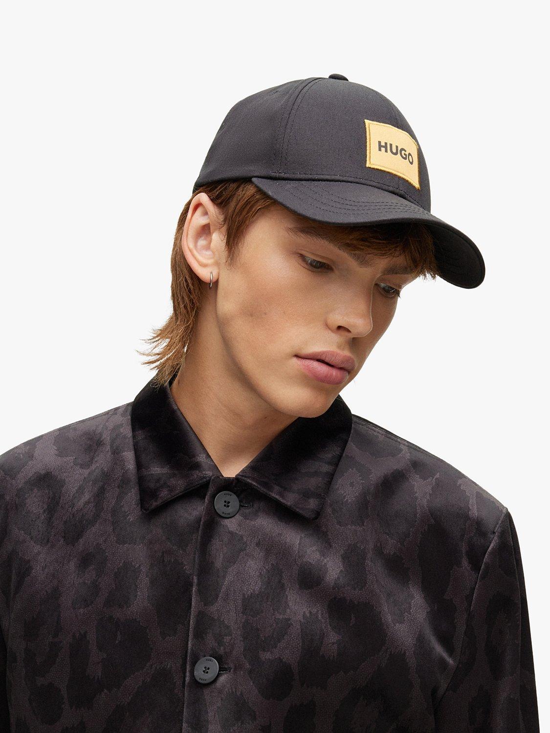 Product image 5 of 5, which shows HUGO BOSS Logo Baseball Cap, Black