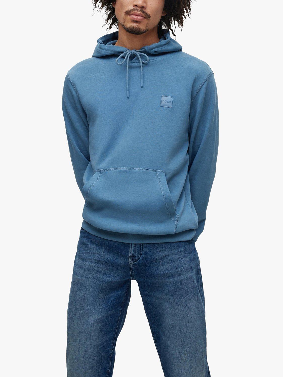 BOSS Wetalk 1 Overhead Hoodie, Light/Pastel Blue