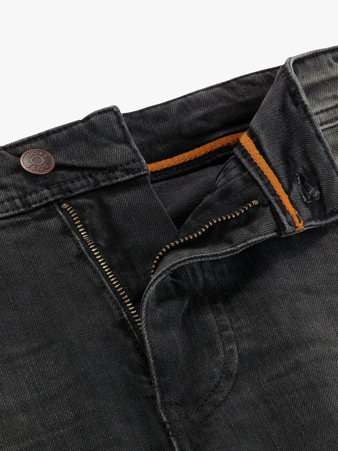 Product image 6 of 6, which shows BOSS Schino Taber Tapered Chinos, Black, 40L