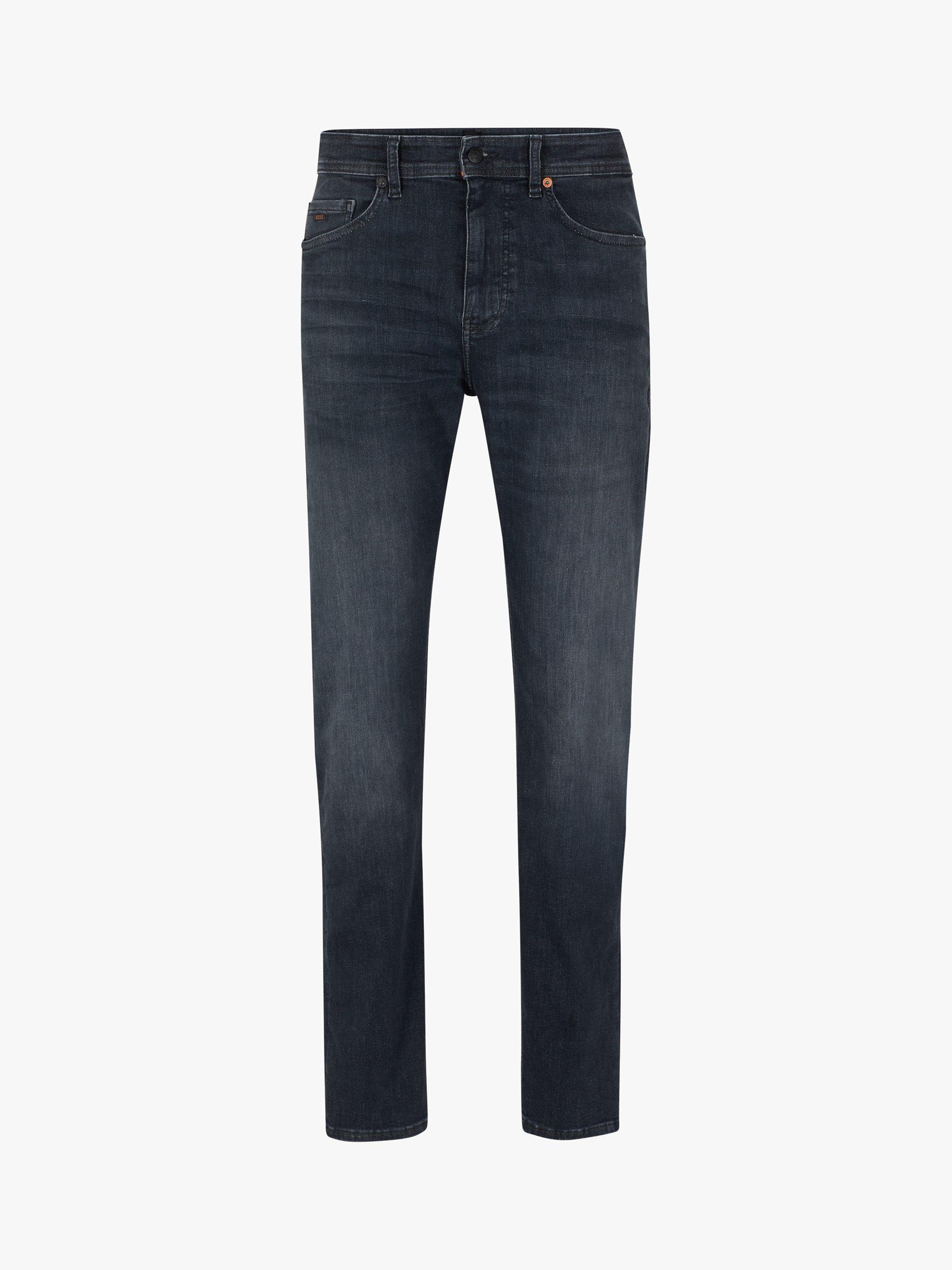 Product image 4 of 5, which shows BOSS Tapered Fit Jeans, Medium Grey, 31L