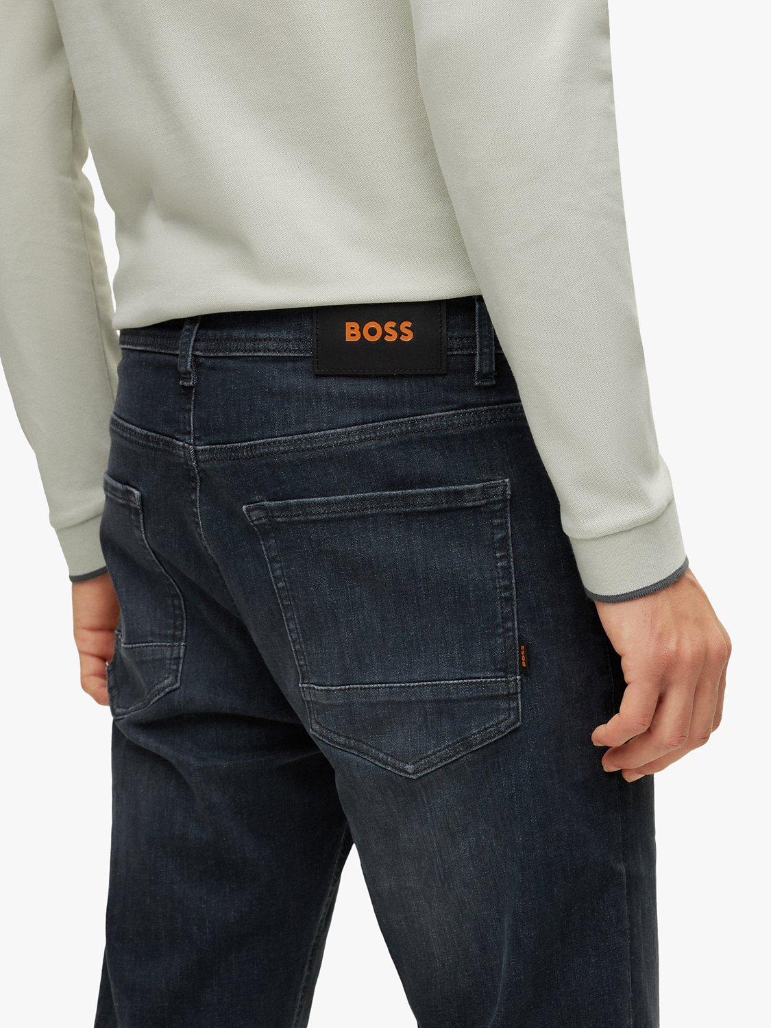 Product image 5 of 5, which shows BOSS Tapered Fit Jeans, Medium Grey, 31L