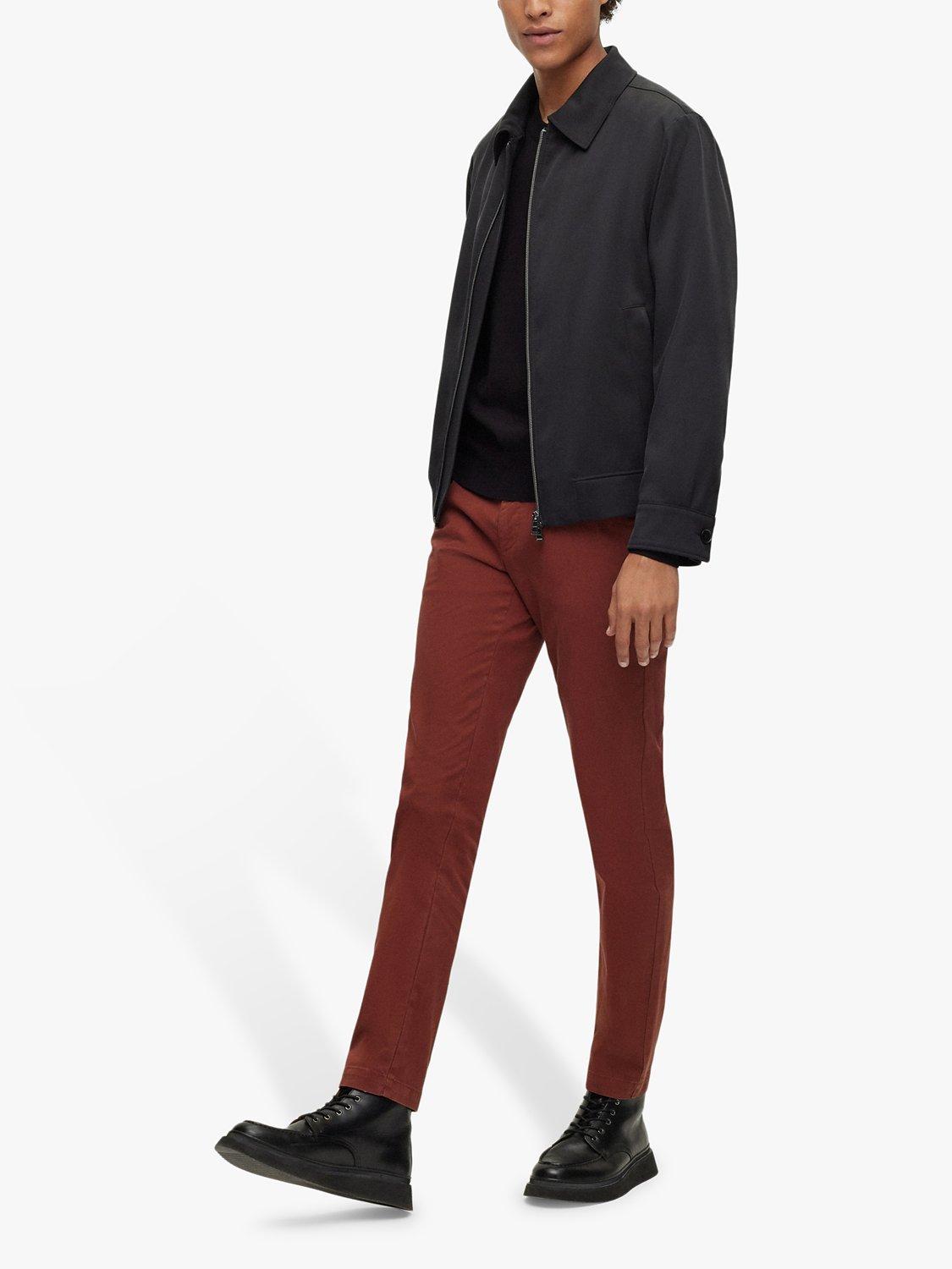 Product image 3 of 5, which shows BOSS Pacello V-Neck Jumper, Black, L