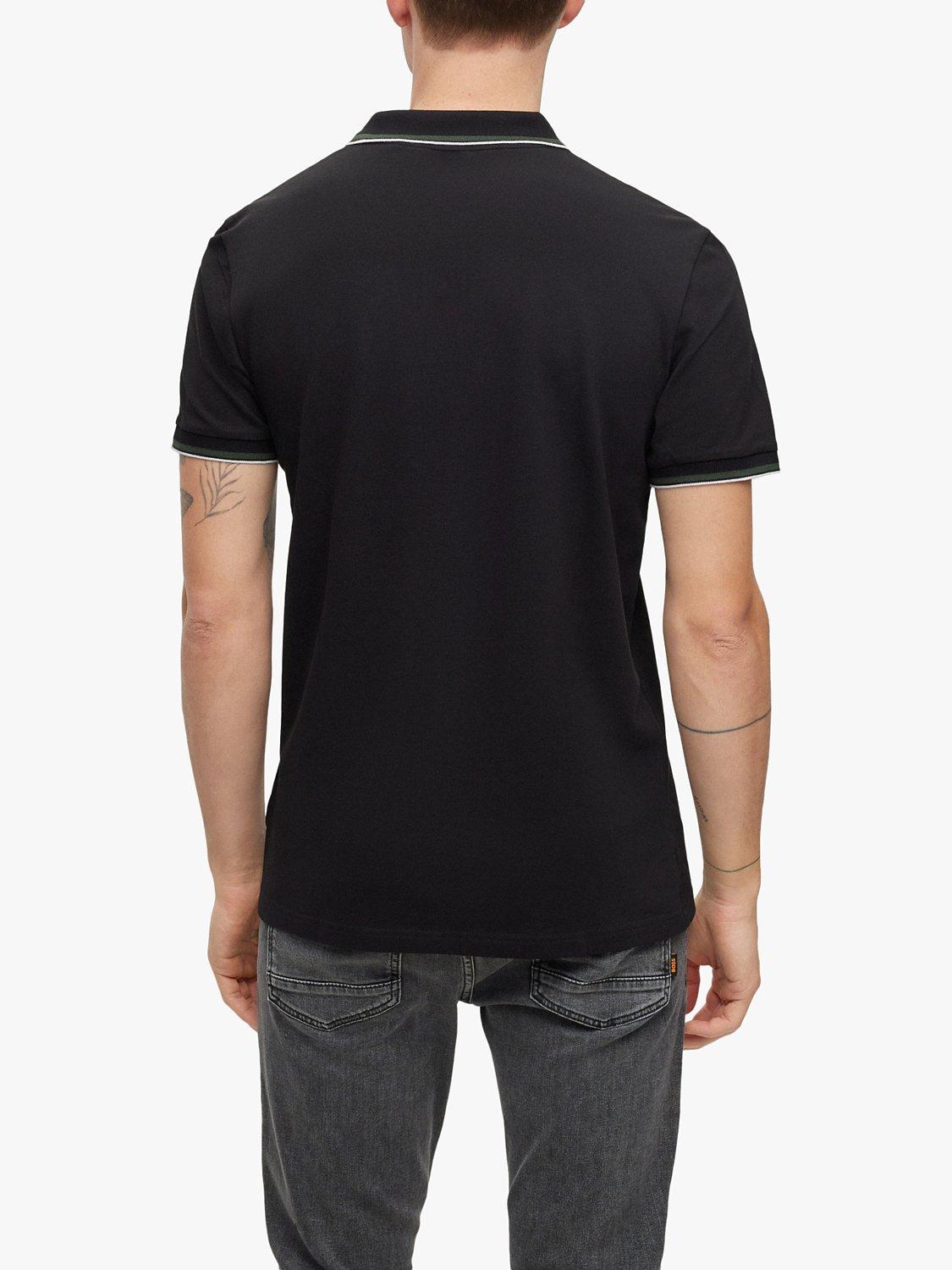 Product image 2 of 5, which shows BOSS Pelogox Polo Top, Black, M