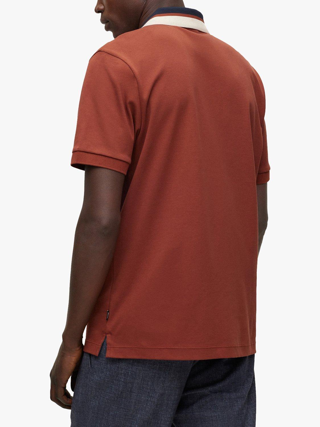Product image 2 of 5, which shows BOSS Parlay 173 Polo Shirt, Medium Brown, XXXL