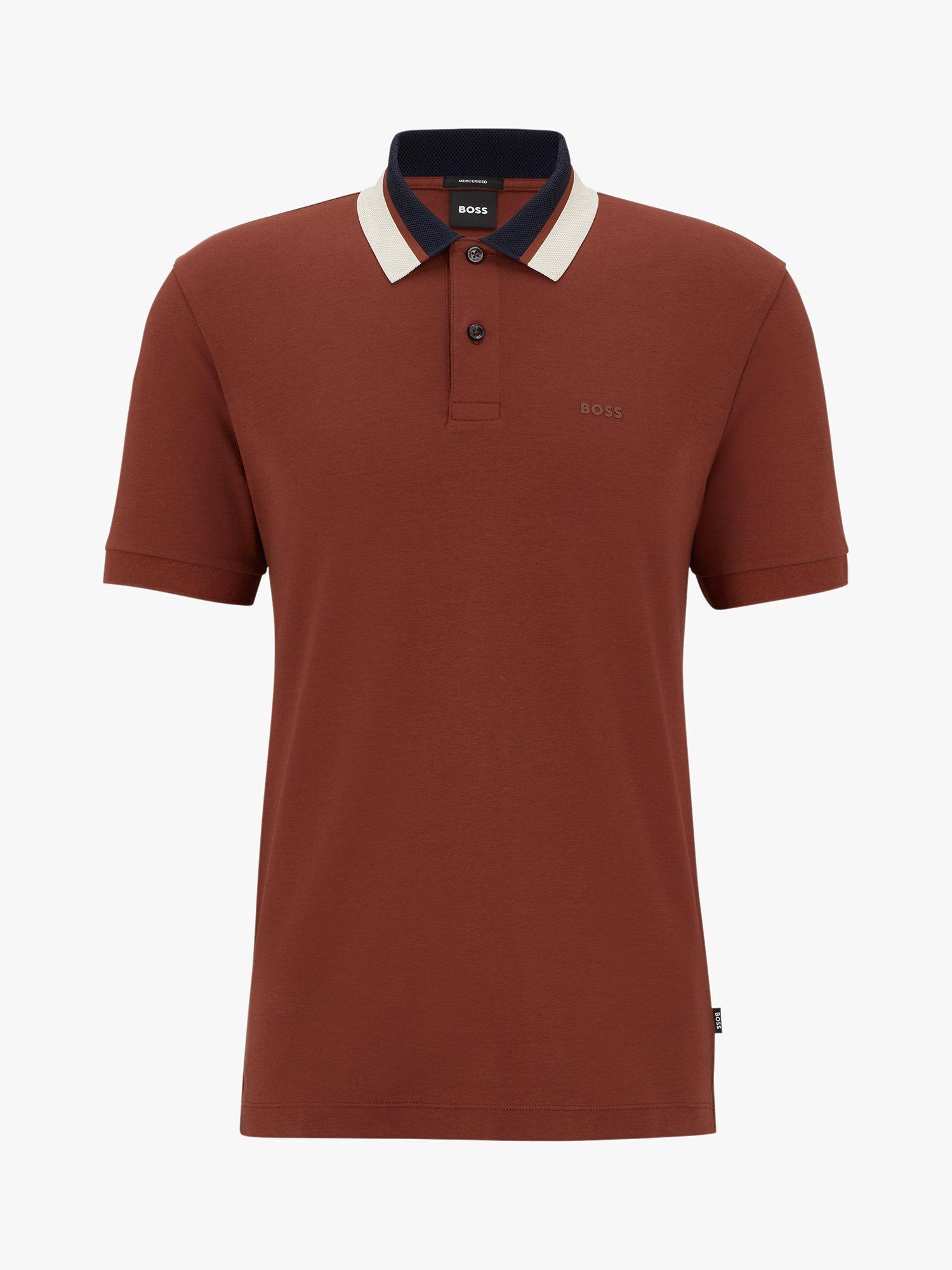 Product image 4 of 5, which shows BOSS Parlay 173 Polo Shirt, Medium Brown, XXXL