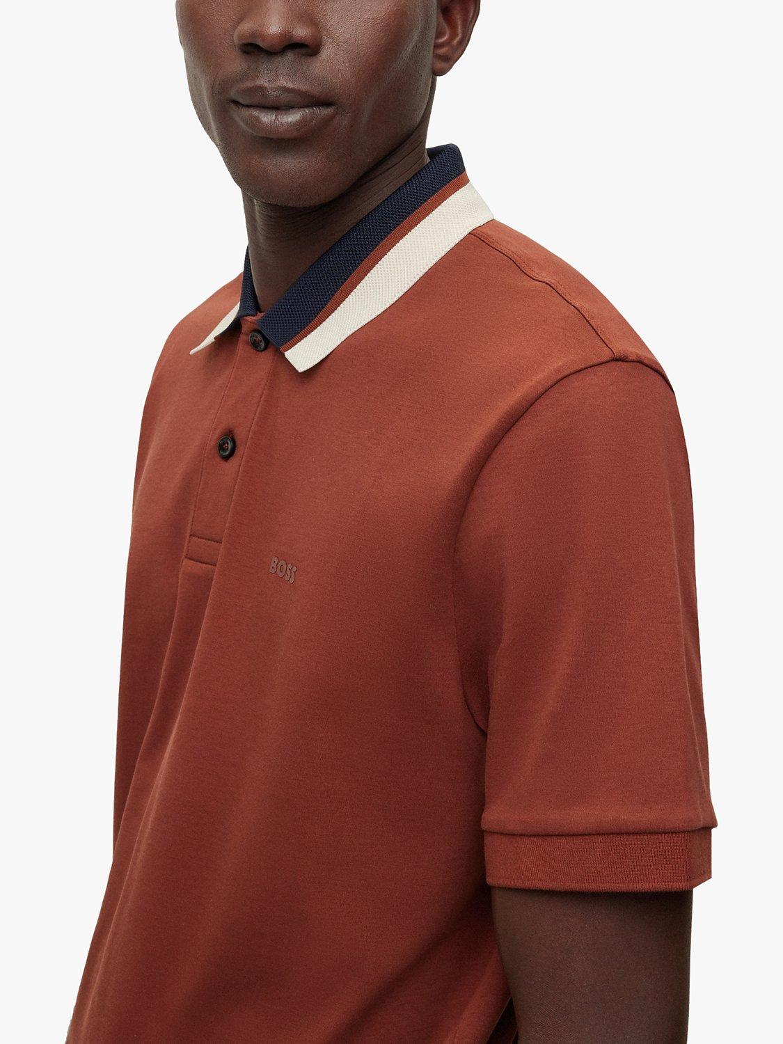 Product image 5 of 5, which shows BOSS Parlay 173 Polo Shirt, Medium Brown, XXXL