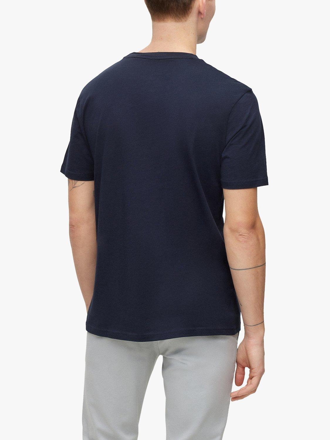 Product image 2 of 5, which shows BOSS Thinking 1 Tee, Dark Blue, S