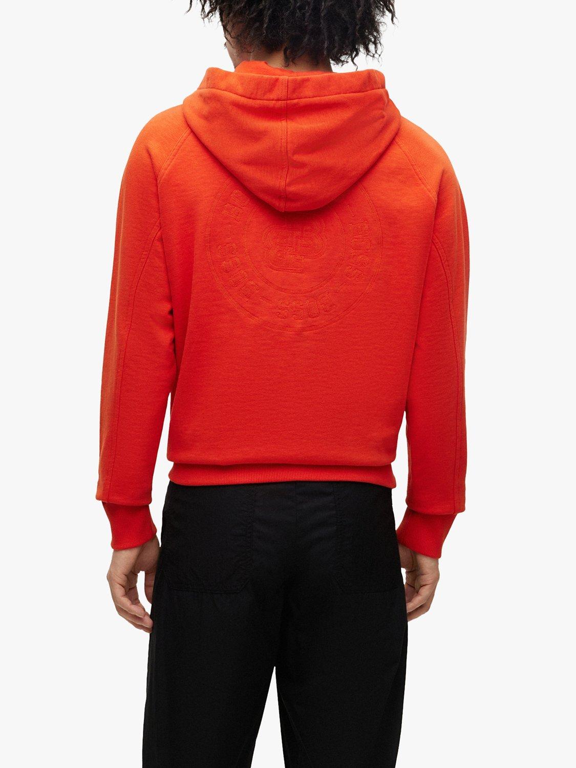Product image 2 of 5, which shows BOSS Wecollege Cotton Blend Hoodie, Bright Red, XXXL