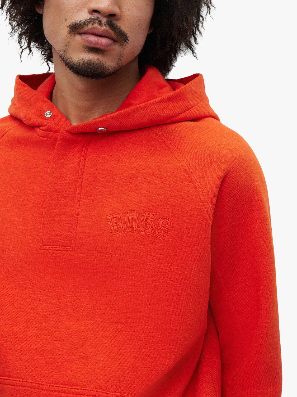 Product image 5 of 5, which shows BOSS Wecollege Cotton Blend Hoodie, Bright Red, XXXL