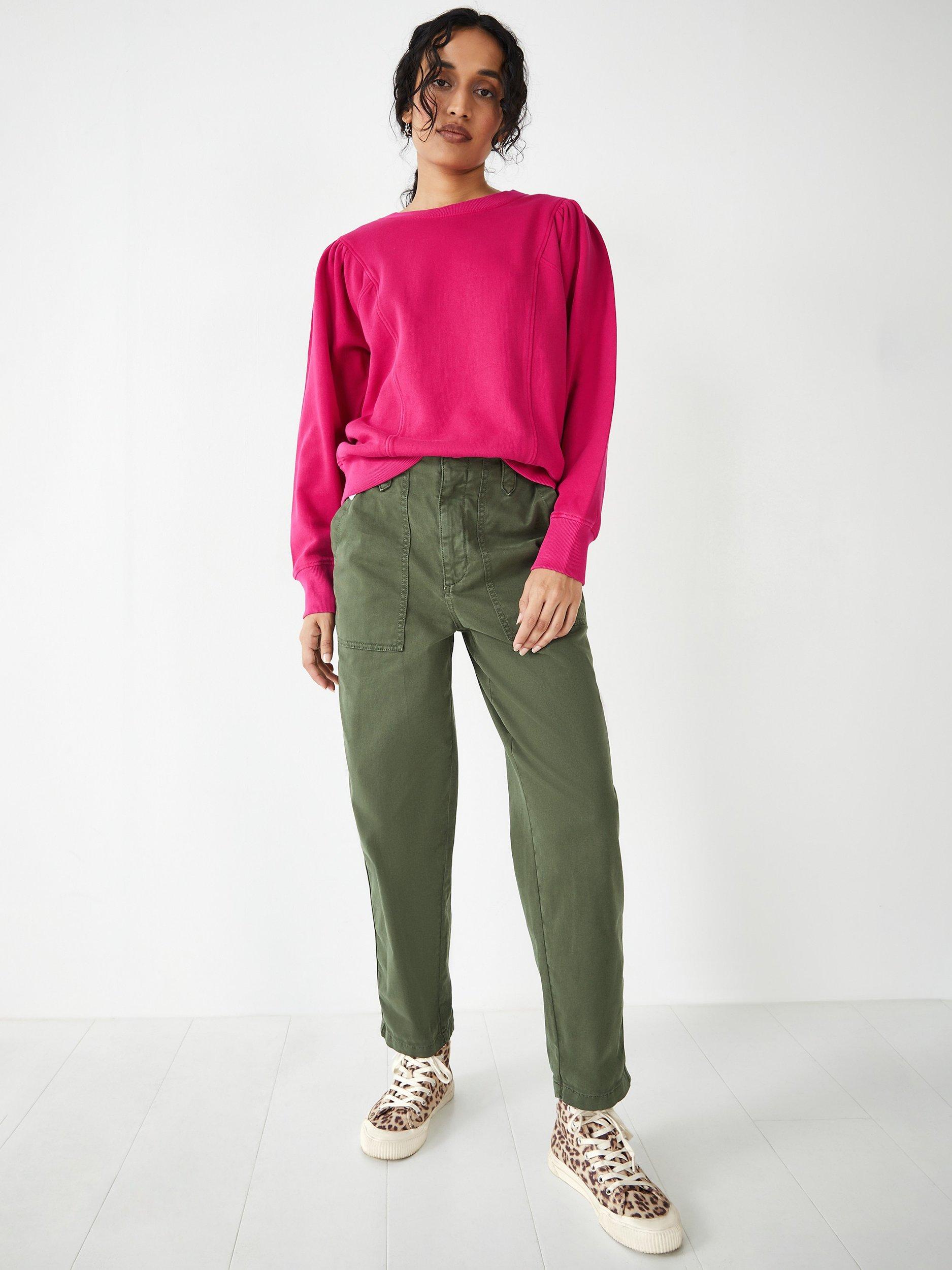 HUSH Utility Chino Trousers, Khaki