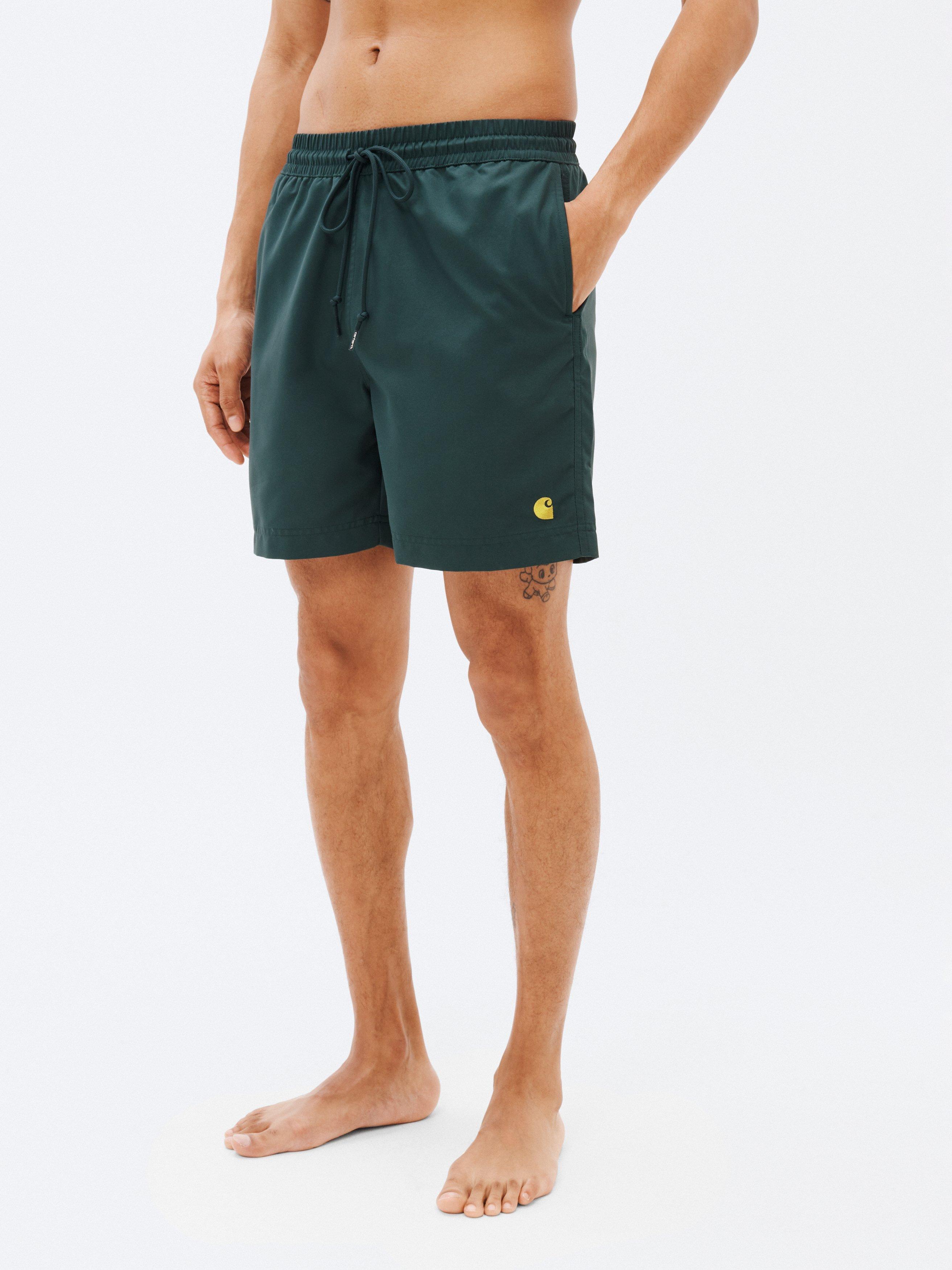 Carhartt WIP Chase Swim Shorts, Botanic
