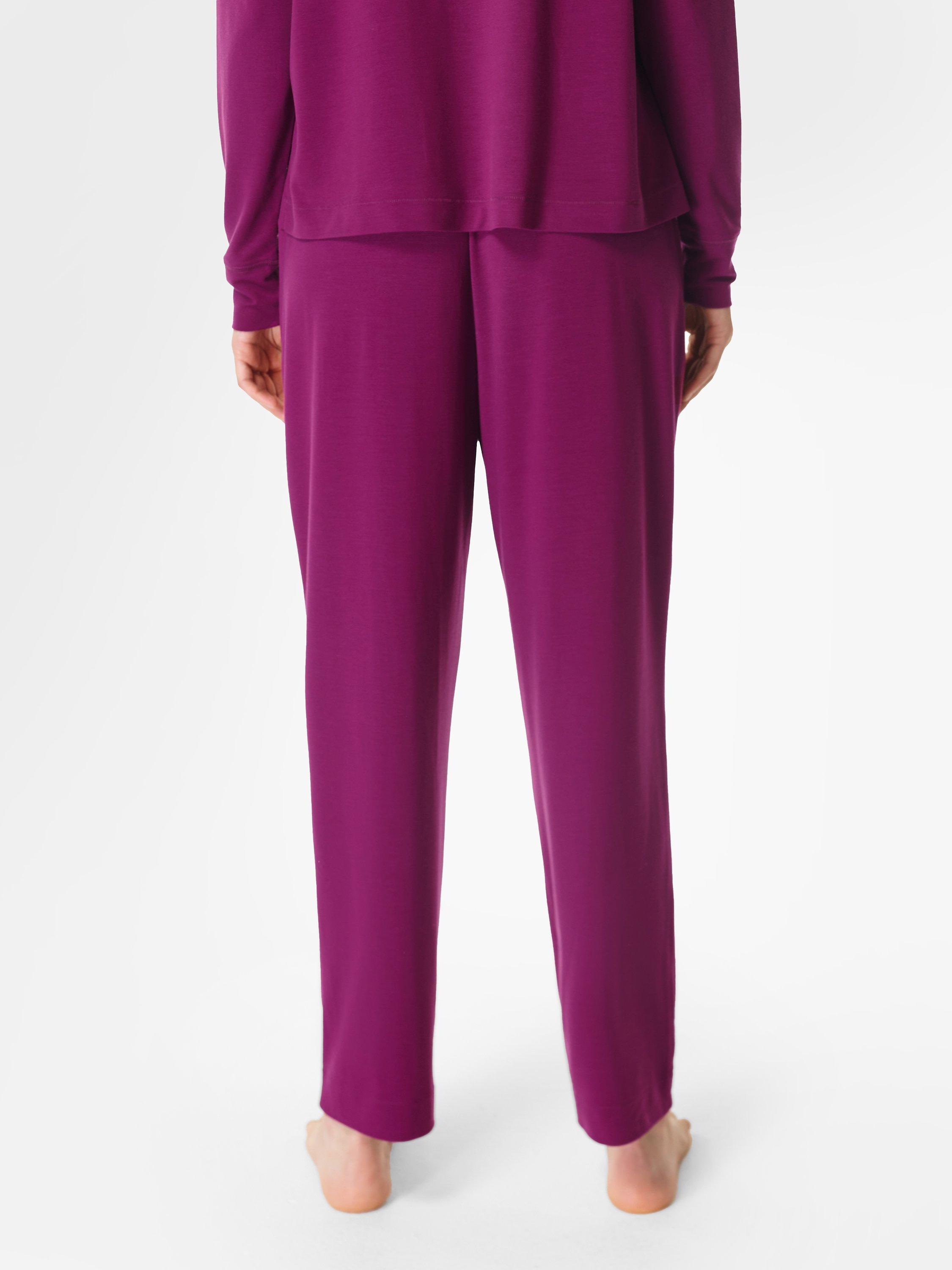 Sweaty Betty Featherweight Pyjama Bottoms, Amaranth Pink