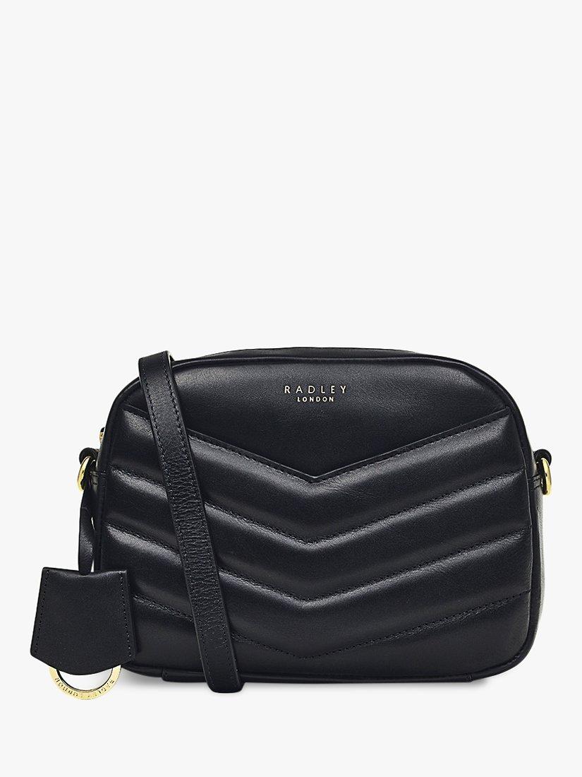 Radley Gordon Road Mini Cross Body Leather Bag, Black, One Size