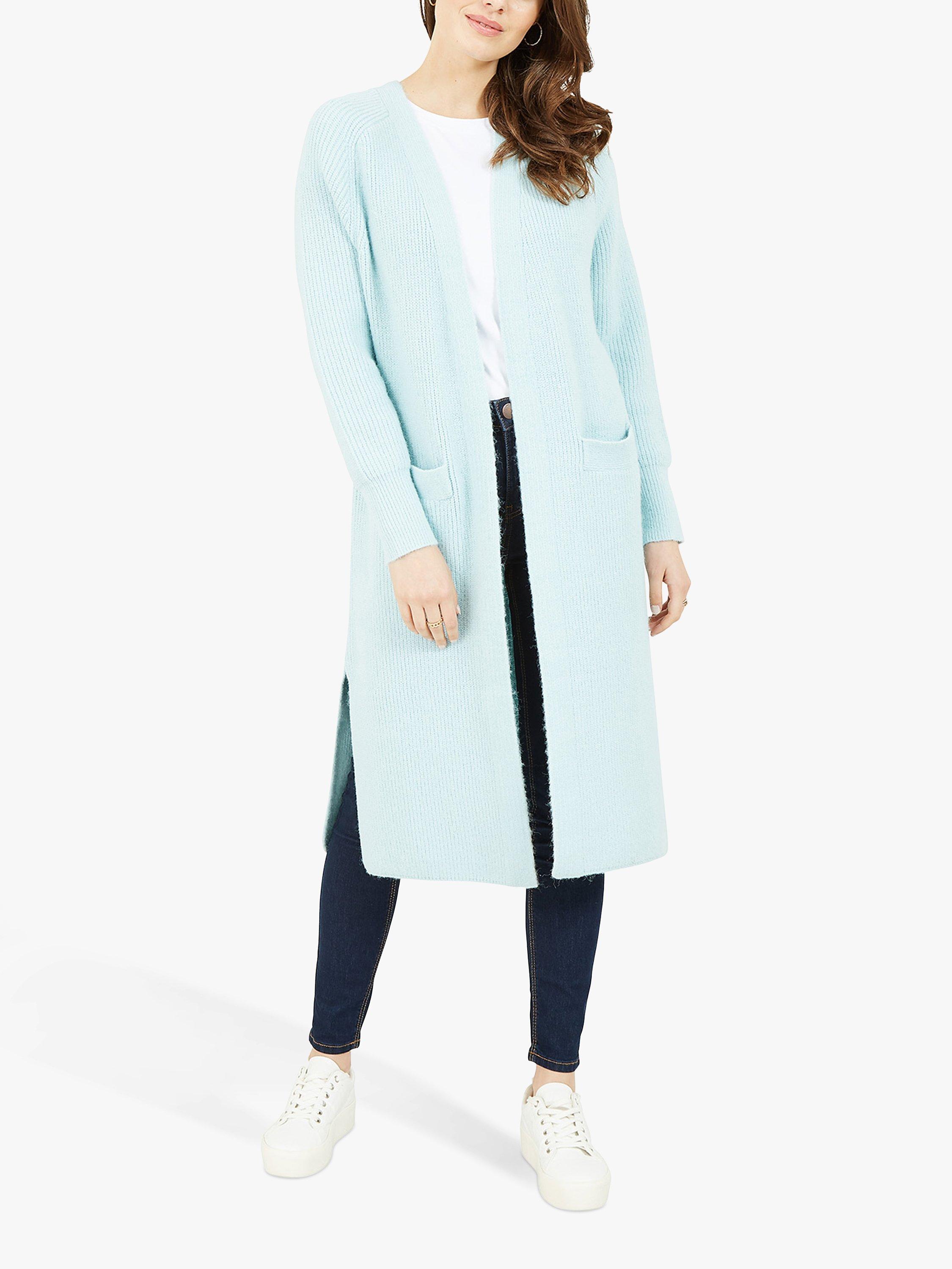 Yumi Maxi Cardigan, Light Blue