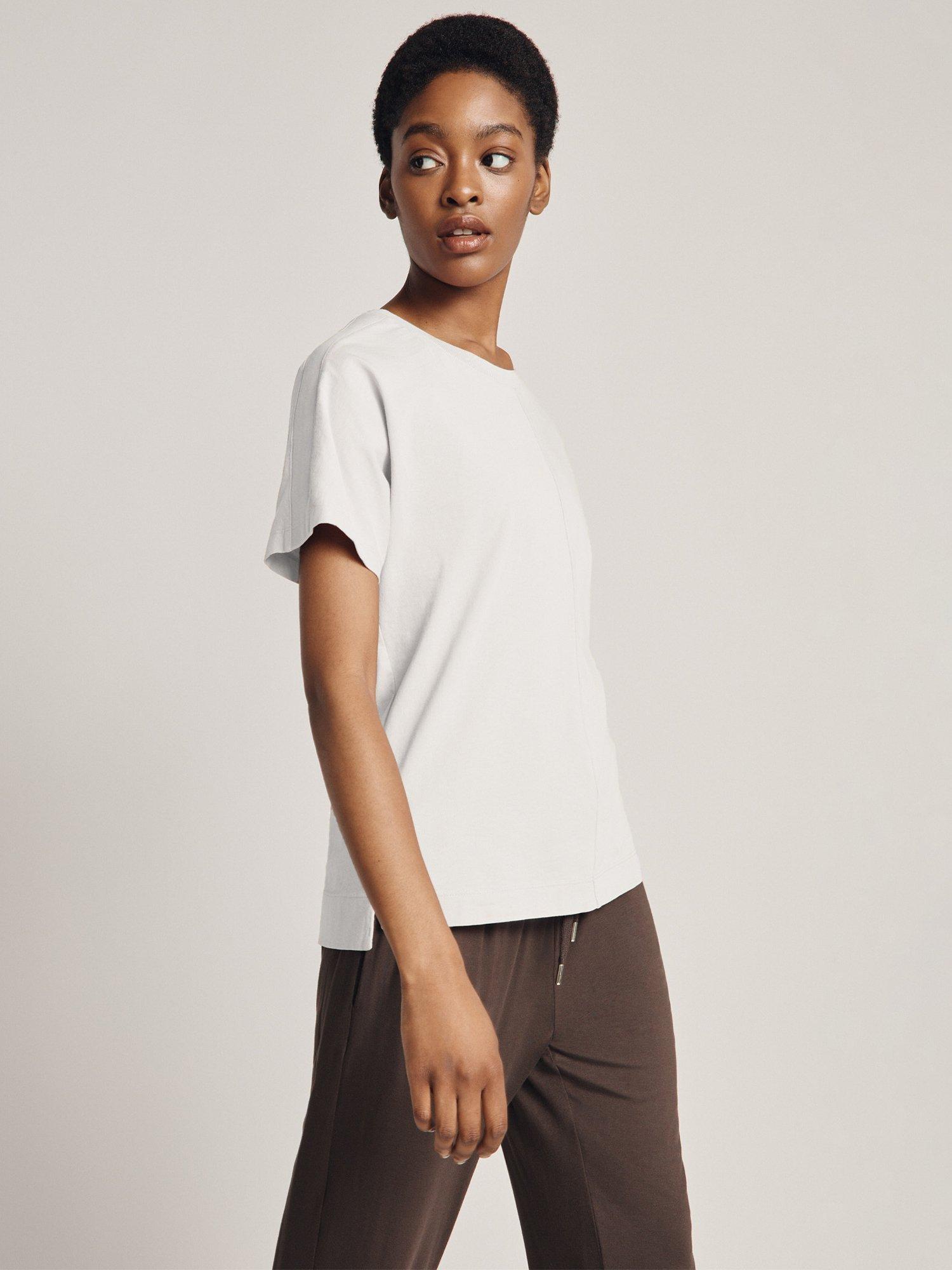 Ghost Loose Fit Organic T-Shirt, White