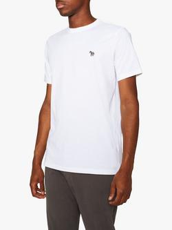 PS Paul Smith Zebra Crew T-Shirt, Whites