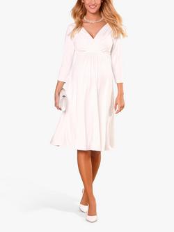 Tiffany Rose Willow Maternity Short Wedding Dress - view 2, Ivory