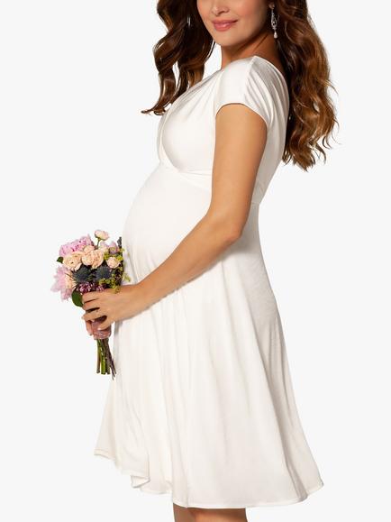 Tiffany Rose Alessandra Maternity Wedding Dress - view 2, Ivory