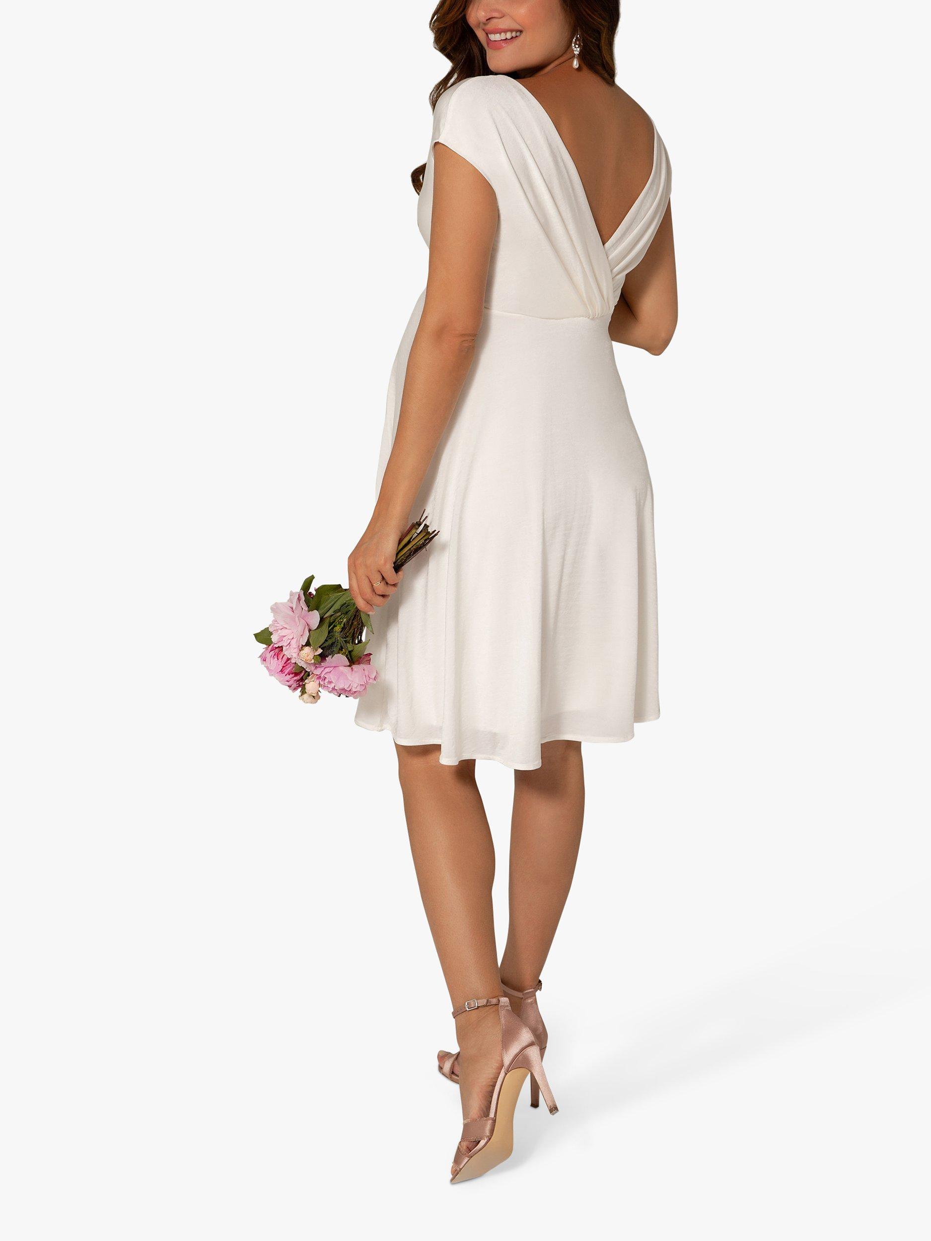Product image 4 of 5, which shows Tiffany Rose Alessandra Maternity Wedding Dress, Ivory, 6-8