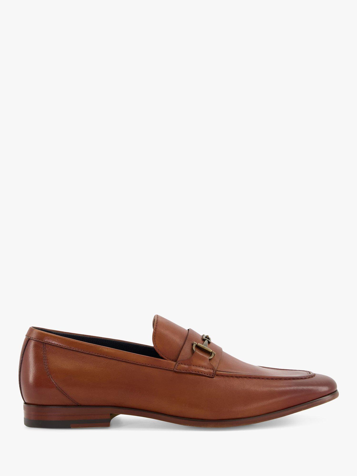 Dune Sanction Suede Snaffle Loafer, Tan