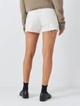 FRAME Le Brigette High Rise Denim Shorts, Blanc