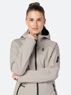Ilse Jacobsen Hornbæk Breathable Water Repellent Raglan Sleeve Raincoat, Chateau Grey - view 2, Chateau Grey