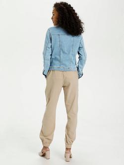 KAFFE Vicky Denim Jacket - view 2, Light Blue Wash