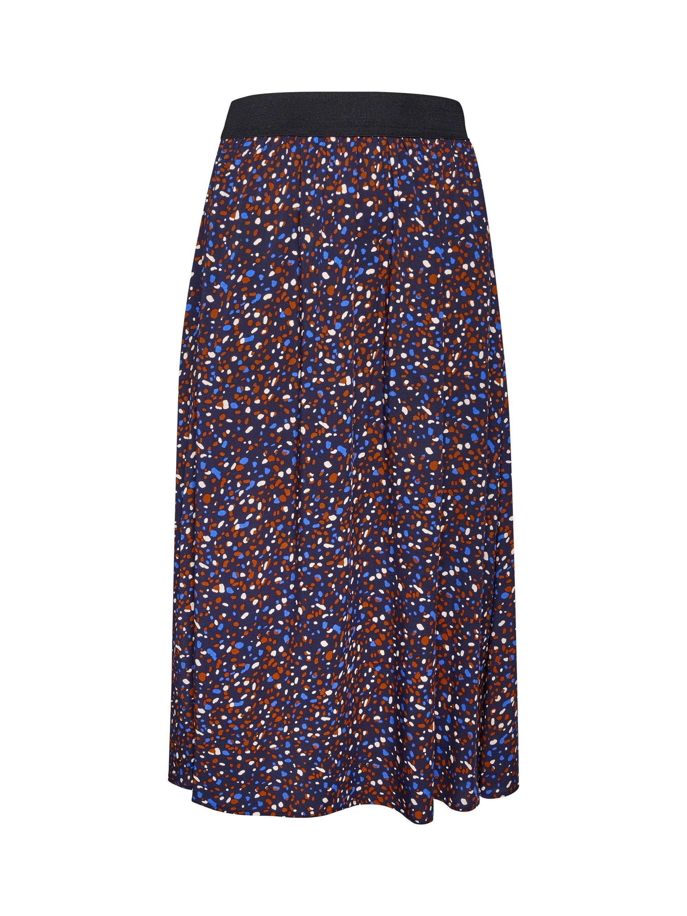 Saint Tropez Inka Midi Skirt, Night Sky Dot, XS