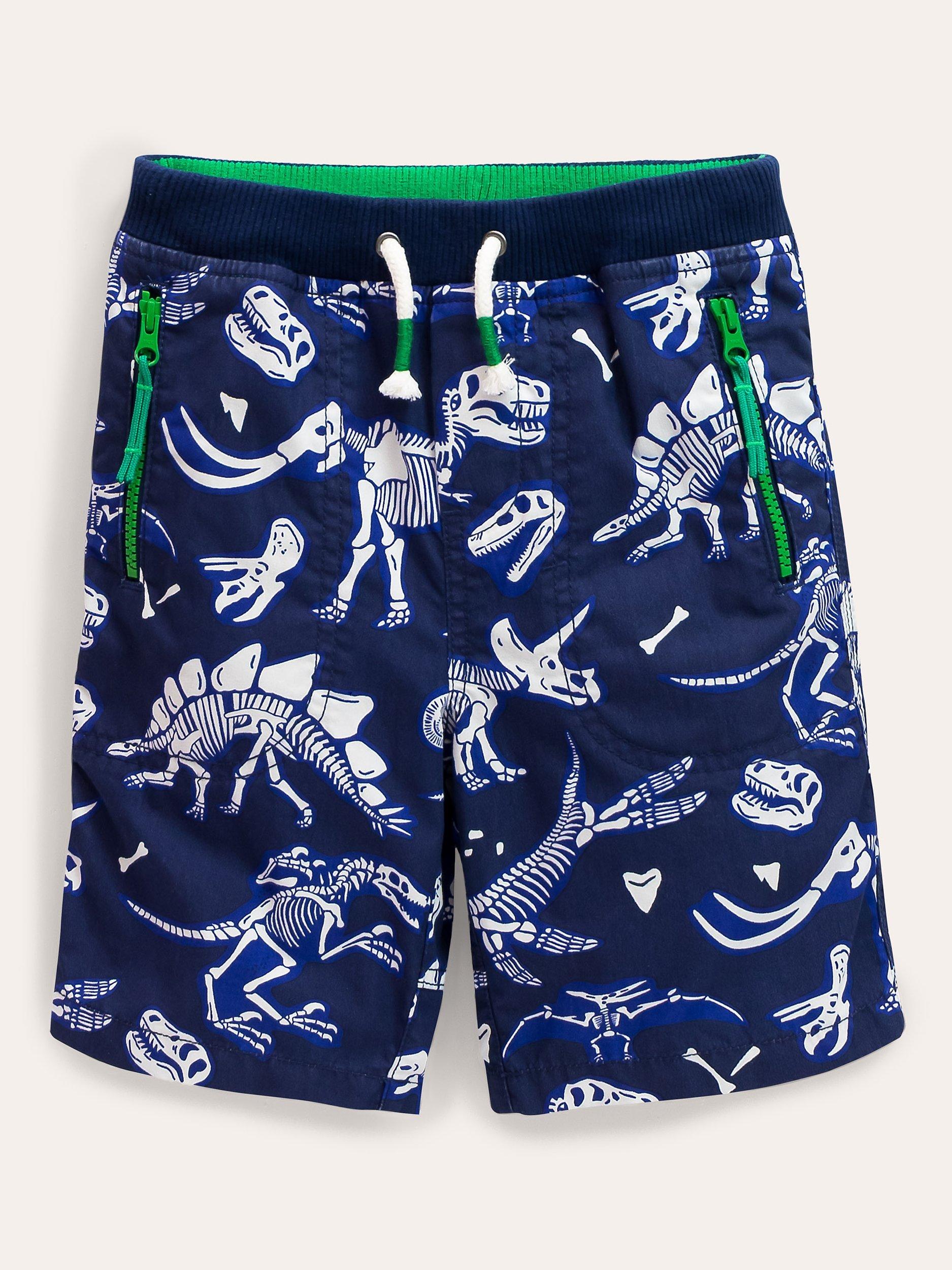 Mini Boden Kids' Adventure Shorts, Blue