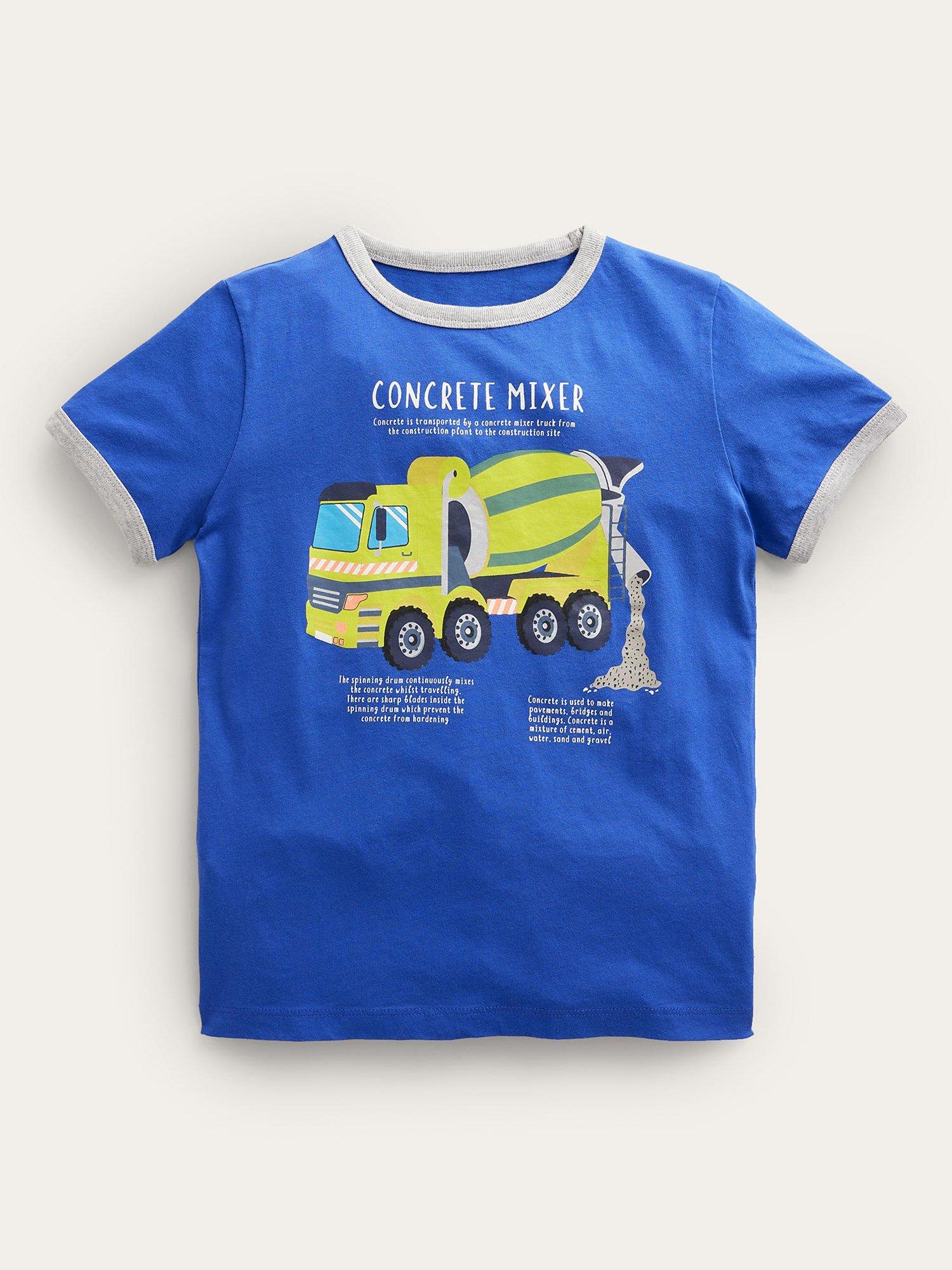 Mini Boden Kids' Transport T-Shirt