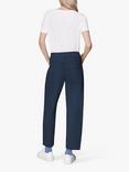Whistles Tessa Casual Trousers, Navy