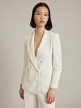 Ghost Viola Wedding Suit Jacket, Cloud Dancer