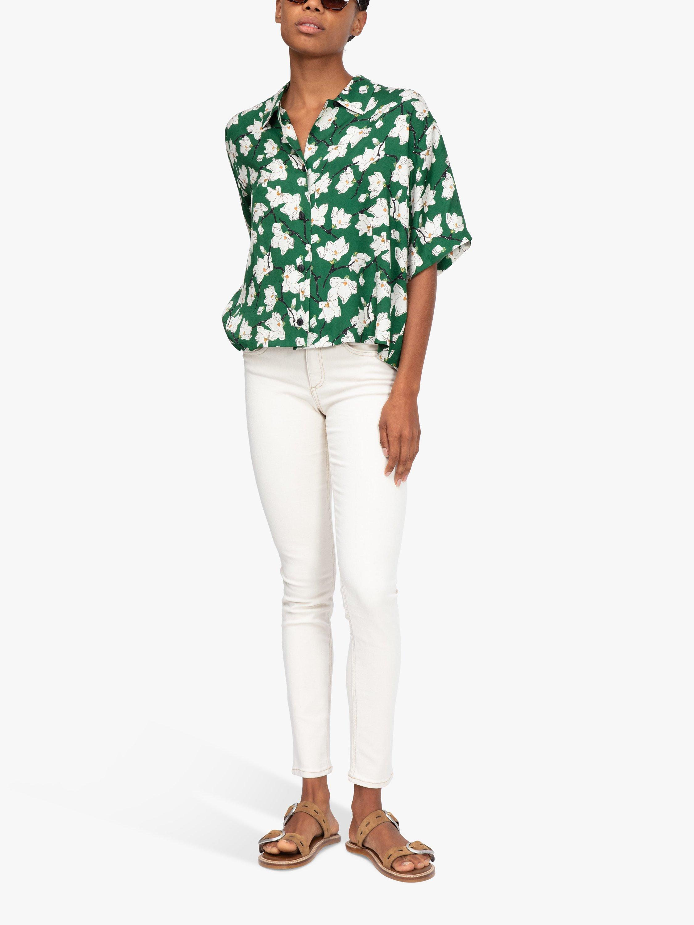 rag & bone Cate Skinny Jeans, Ecru, 25