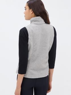 Columbia Benton Classic Fit Fleece Gilet, Cirrus Grey Heather - view 2, Cirrus Grey Heather