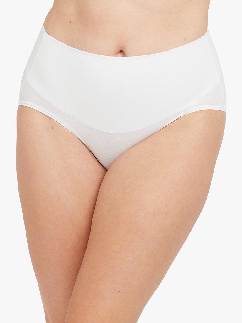 Spanx Light Control Cotton Control Knickers, White