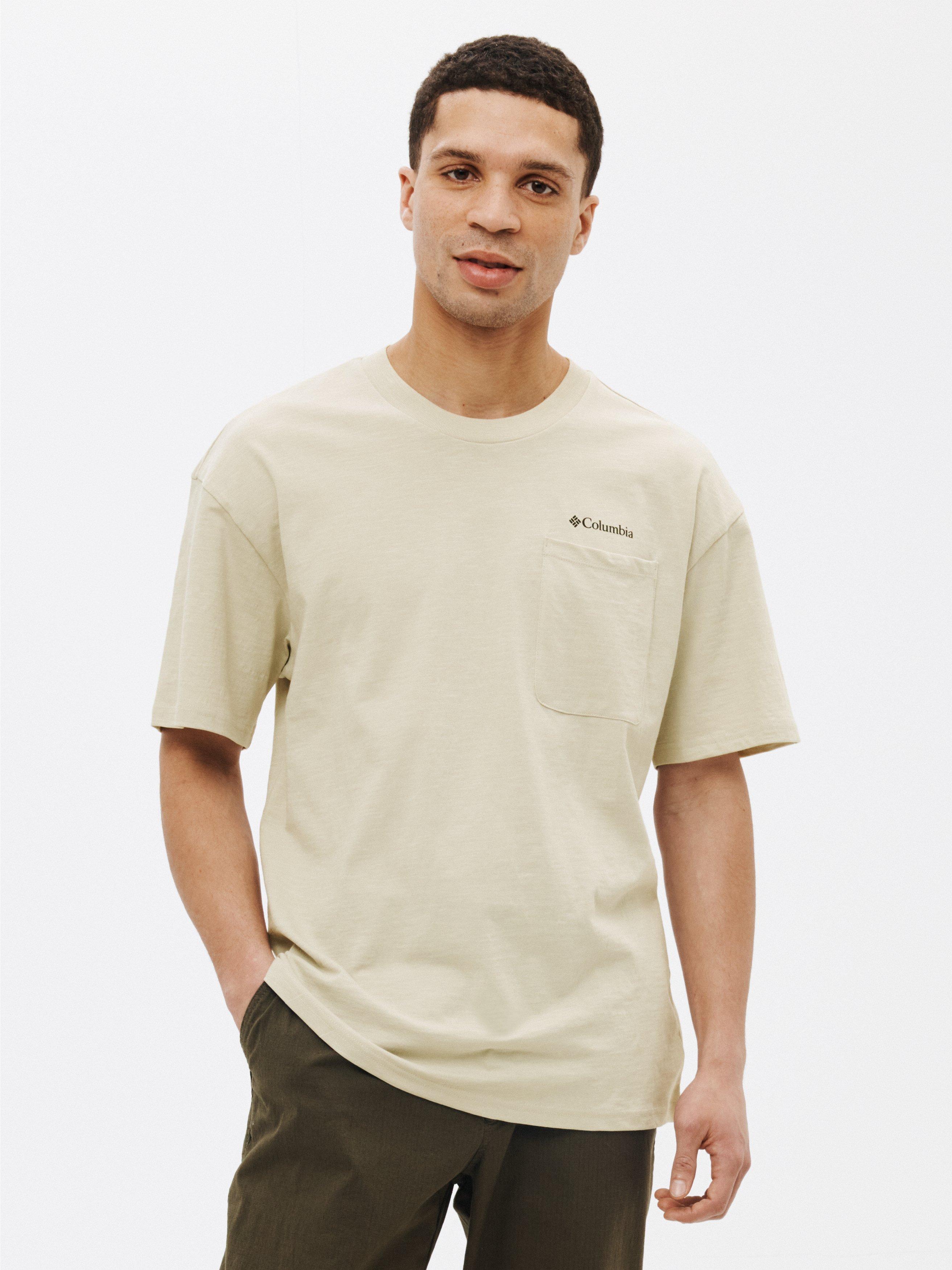 Columbia Break It Down Organic Cotton Tee, Dark Stone